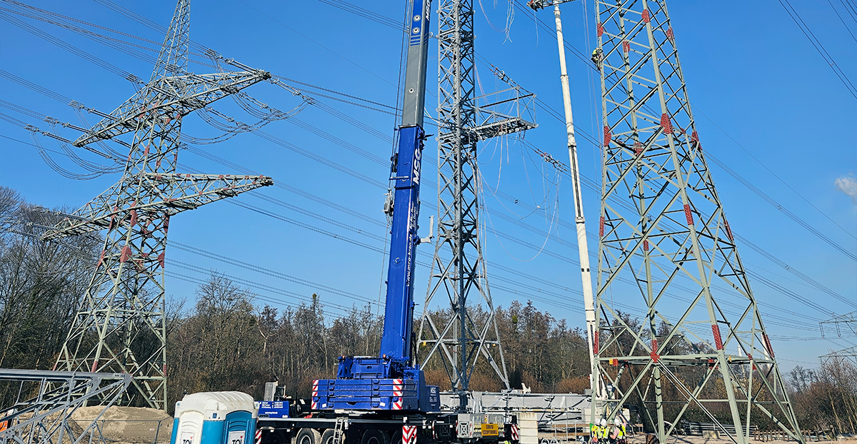 Opérateur d’engin de déroulage sur chantier Viatis